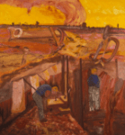 October 1987, triptych, centre panel,&nbsp;1987-88